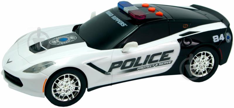 Полицейская машина Toy State Chevy Corvette C7 Protect&Serve 1:24 34595 - фото 1