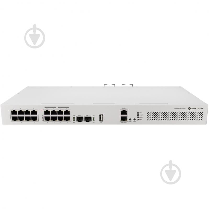 Коммутатор Mikrotik CRS418-8P-8G-2S+RM - фото 1 Коммутатор Mikrotik CRS418-8P-8G-2S+RM - фото 1