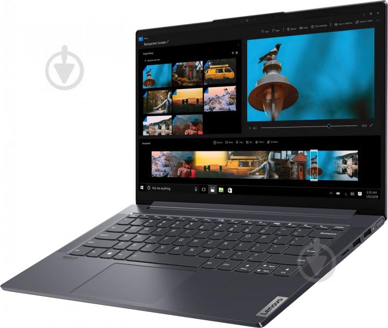 Ноутбук Lenovo Yoga Slim 7 14ITL05 14" (82A300KWRA) black - фото 2