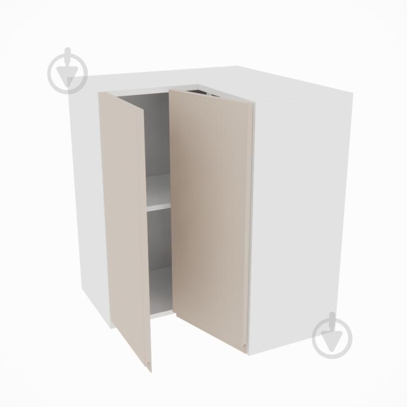 Шкаф Влада (В 60х60 прямой (720)левая) пломбир/белый - фото 2 Шкаф Влада (В 60х60 прямой (720)левая) пломбир/белый - фото 2