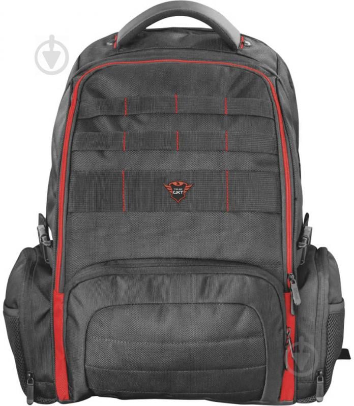 Рюкзак Trust GXT 1250 17.3" black (22571) Hunter gaming backpack - фото 1