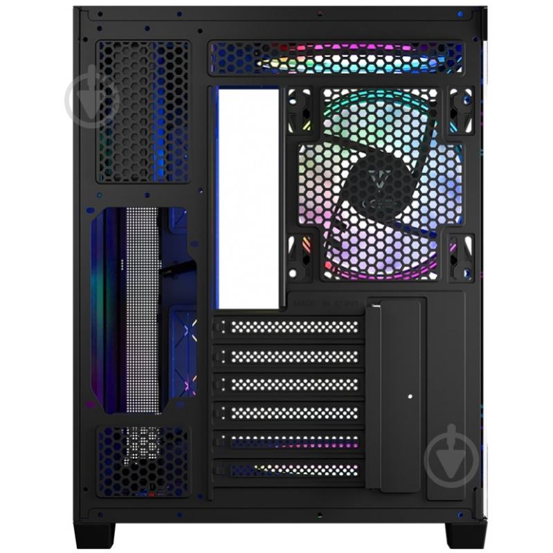 Корпус Modecom Volcano Panorama Apex ARGB 5F MIDI Grey без БП ATX - фото 5
