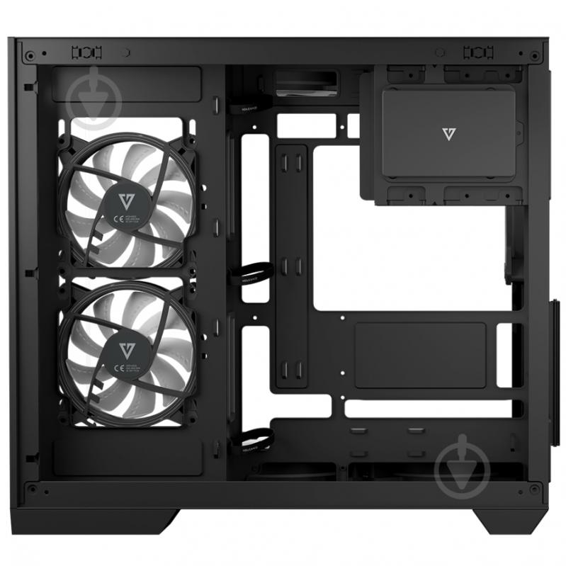Корпус Modecom Volcano Panorama Apex ARGB 5F MIDI Grey без БП ATX - фото 6