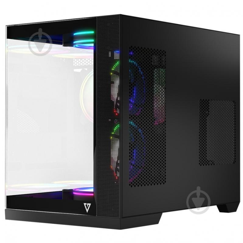 Корпус Modecom Volcano Panorama Apex ARGB 5F MIDI Grey без БП ATX - фото 9