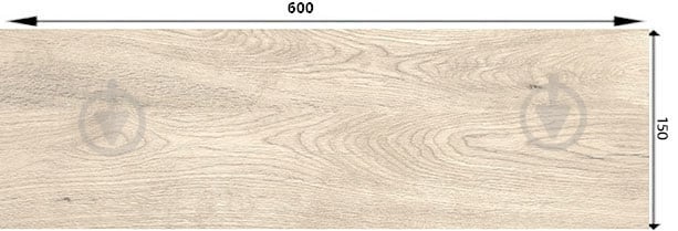 Плитка Golden Tile Alpina Wood beige 891920 15x60 см - фото 2