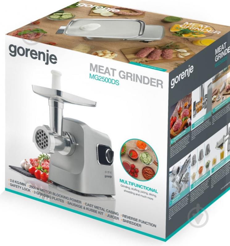 Мясорубка Gorenje MG2500DS - фото 9