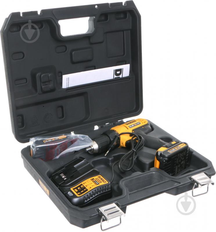 Шуруповерт акумуляторний DeWalt DCD734C2 - фото 3