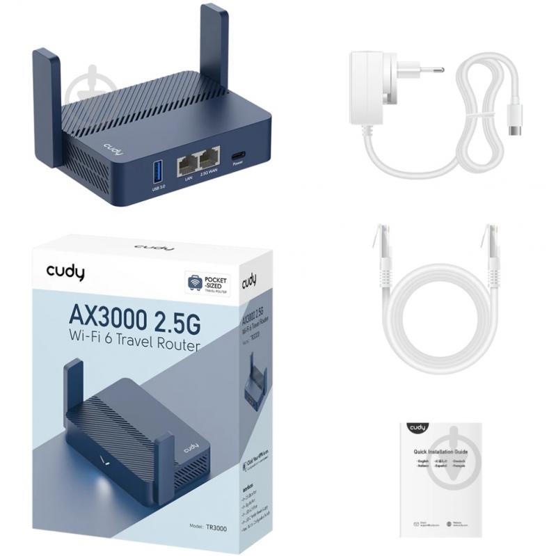 Маршрутизатор Cudy TR3000 - фото 4