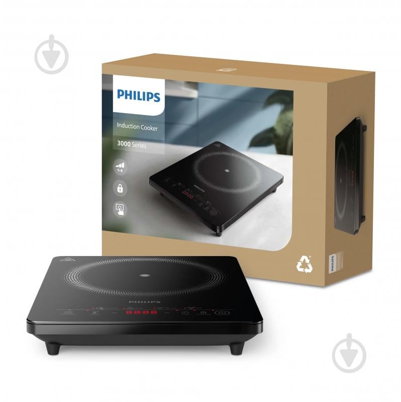 Плита индукционная настольная Philips HD5830/90 - фото 5 Плита индукционная настольная Philips HD5830/90 - фото 5