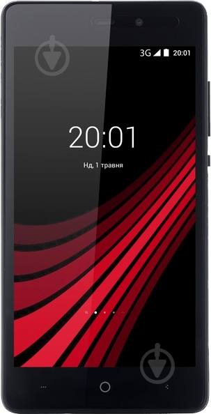 Смартфон Ergo B502 Basic Dual Sim 1/8GB black - фото 1