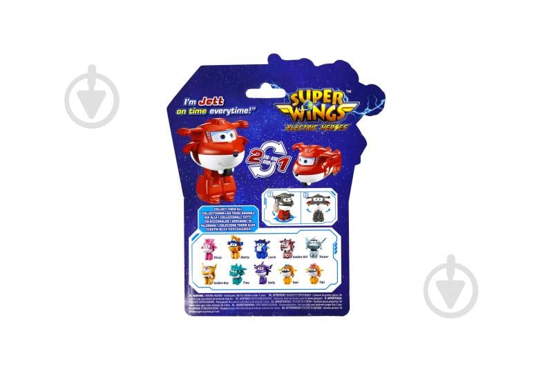 Іграшка-трансформер Super Wings Transform-a-Bots Джетт (Jett) EU780010 - фото 3