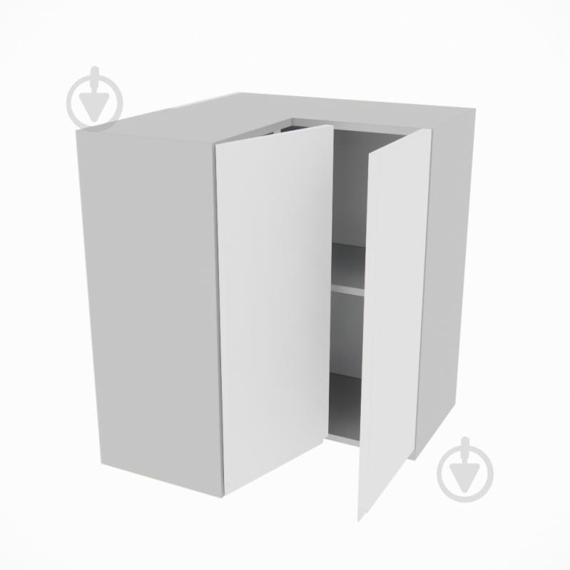 Шафа Влада (В 60х60 прямий (720)права) білий шовк/попелястий - фото 2 Шафа Влада (В 60х60 прямий (720)права) білий шовк/попелястий - фото 2