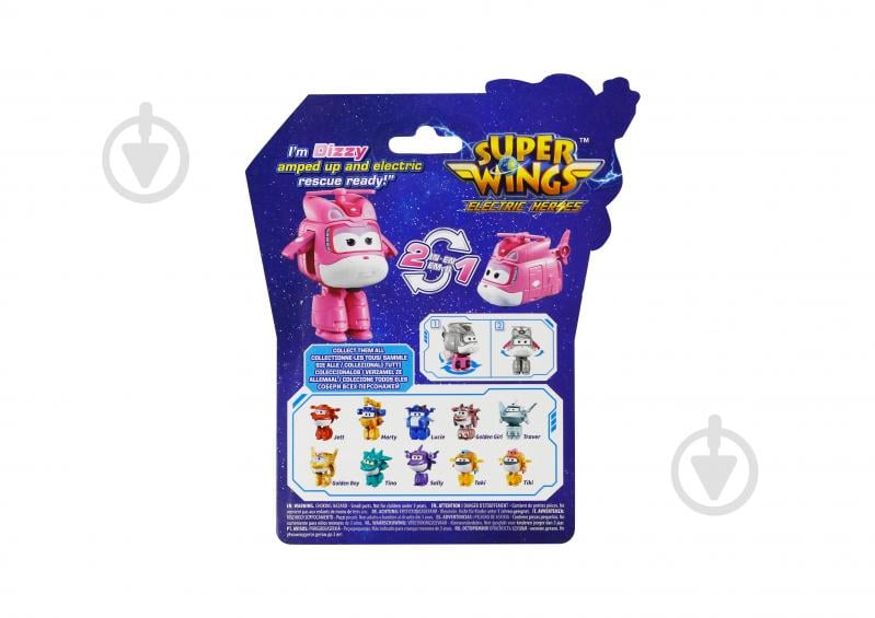 Игрушка-трансформер Super Wings Transform-a-Bots Діззі (Dizzy) EU780040 - фото 4