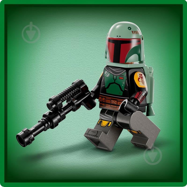 Конструктор LEGO Star Wars Микроистребитель звездолет Боба Фетта 75344 - фото 9