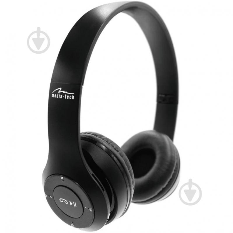 Bluetooth-гарнитура Media-Tech EPSILION BT MT3591 black (MT3591) - фото 3