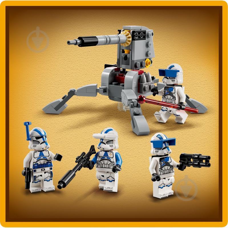 Конструктор LEGO Star Wars Боевой отряд бойцов-клонов 501-го легиона 75345 - фото 7