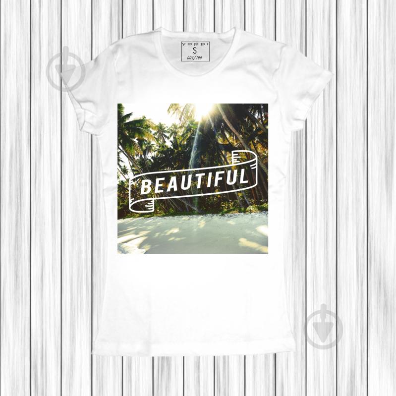 Футболка YAPPI 17020032 р.S белый - фото 2