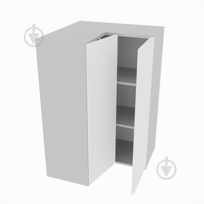 Шкаф Влада (В 60х60 прямой (920)правая) белый шелк/пепельный - фото 2 Шкаф Влада (В 60х60 прямой (920)правая) белый шелк/пепельный - фото 2