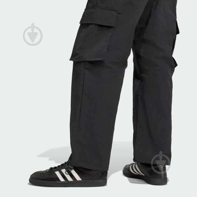 Брюки Adidas FRONT ST CARGO JV9892 р. S черный - фото 3 Брюки Adidas FRONT ST CARGO JV9892 р. S черный - фото 3