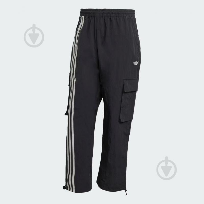 Брюки Adidas FRONT ST CARGO JV9892 р. S черный - фото 5 Брюки Adidas FRONT ST CARGO JV9892 р. S черный - фото 5