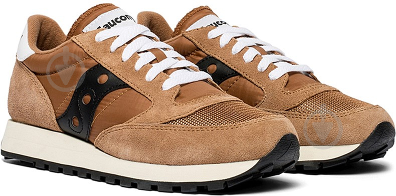 Кроссовки мужские демисезонные Saucony JAZZ VINTAGE 70368-47s р.41 коричневые - фото 4