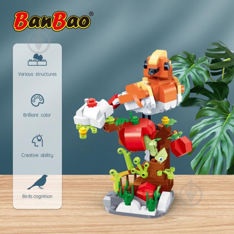 Конструктор BanBao 2в1 Вільшанка і лисичка ET616 - фото 3 Конструктор BanBao 2в1 Вільшанка і лисичка ET616 - фото 3