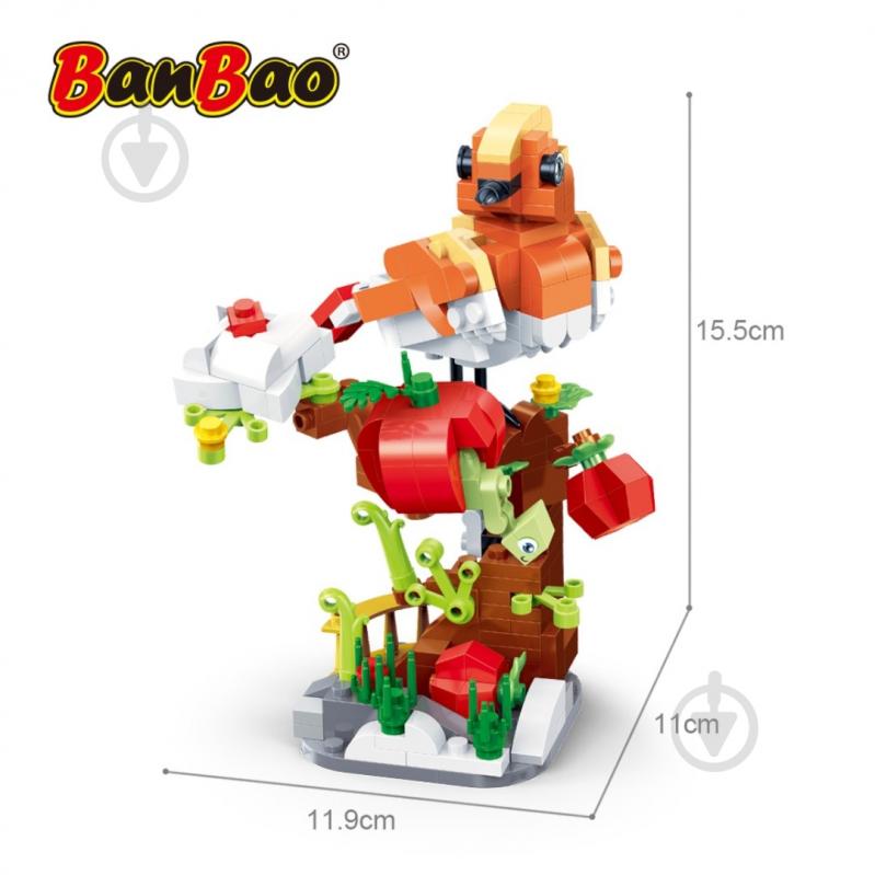 Конструктор BanBao 2в1 Вільшанка і лисичка ET616 - фото 5 Конструктор BanBao 2в1 Вільшанка і лисичка ET616 - фото 5