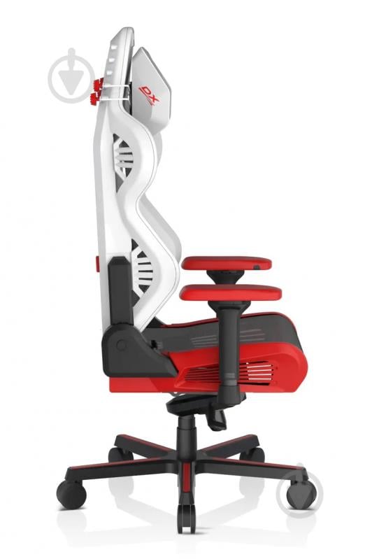 Крісло DXRacer Air PRO (AIR-R1S-WRN.G-B3-NVF) біло-червоний - фото 2