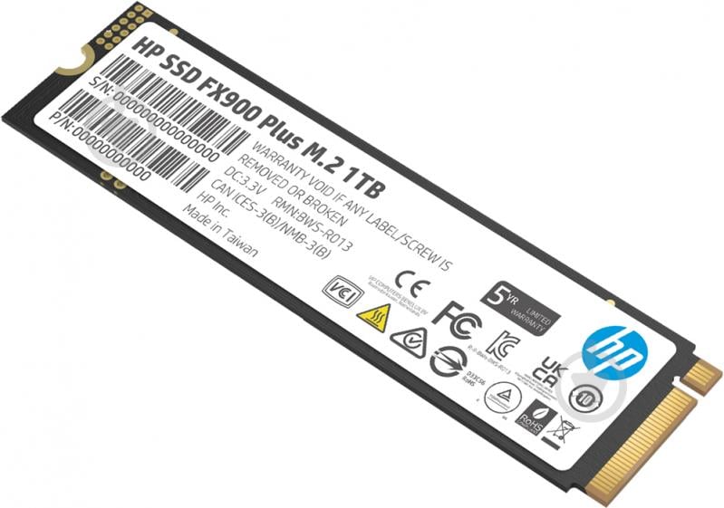 SSD-накопичувач HP 1000GB M.2 PCI Express 4.0 x4 3D NAND (7F617AA) - фото 2