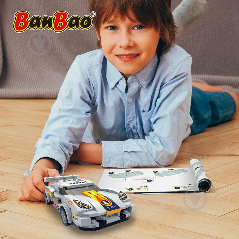 Конструктор BanBao Суперкар 918 ET836 - фото 9 Конструктор BanBao Суперкар 918 ET836 - фото 9