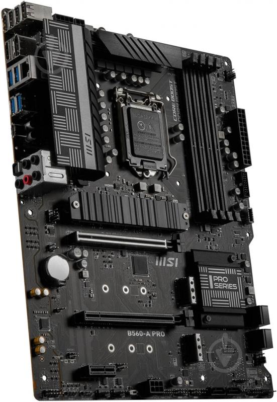 Материнская плата MSI B560-A PRO (Socket 1200, Intel B560, ATX) - фото 5