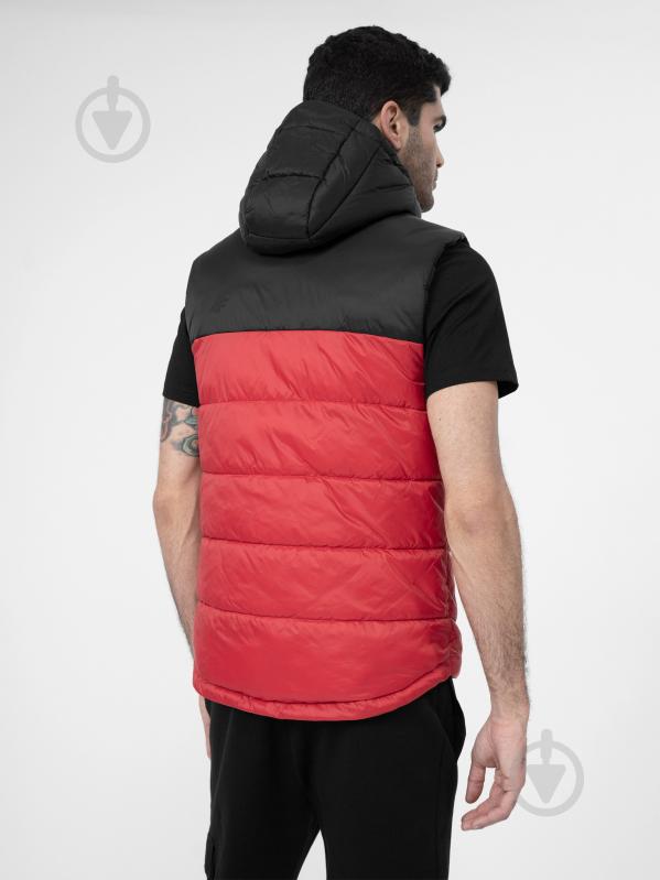 Жилет 4F 4FSS23TDJAM083-62S р.L красный - фото 3