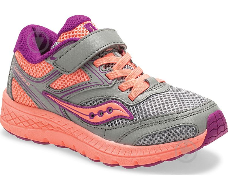 Кроссовки демисезонные Saucony COHESION 12 A/C SK160977 р.32 серые - фото 2