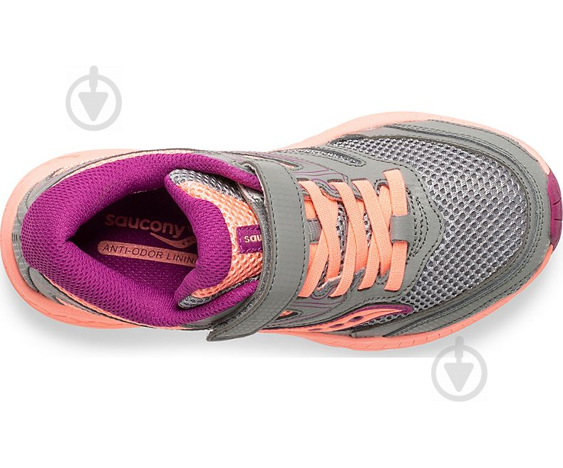 Кросівки демісезонні Saucony COHESION 12 A/C SK160977 р.33,5 сірі - фото 5