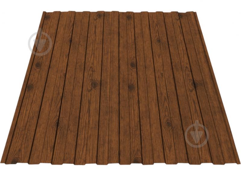 УЦЕНКА! Профнастил стеновой PCS ПС-8 0,30x1190x2000 мм RAL 8003 глиняно-коричневый 3D принт 3701(УЦ №2487) - фото 1 УЦЕНКА! Профнастил стеновой PCS ПС-8 0,30x1190x2000 мм RAL 8003 глиняно-коричневый 3D принт 3701(УЦ №2487) - фото 1