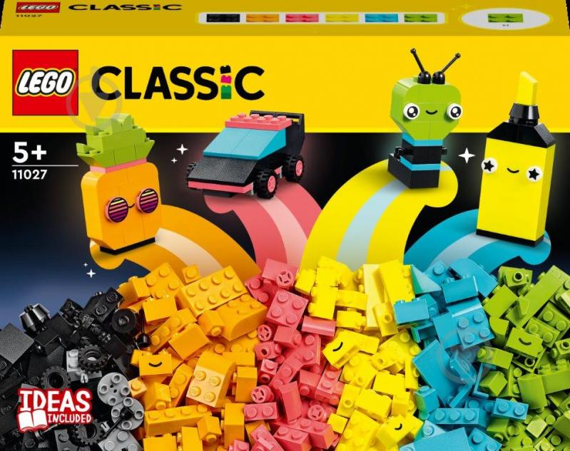 Конструктор LEGO Classic Веселое творчество: неон 11027 - фото 1