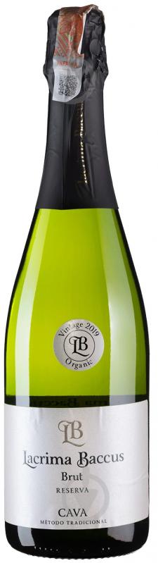 Вино ігристе Cava Lacrima Baccus Brut Reserva брют біле 0,75 л - фото 1