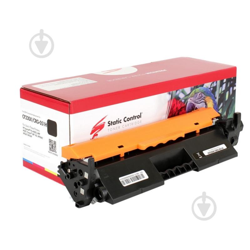 Картридж лазерный Static Control Parrot совместимый для HP CF230X (30X), CANON 051H black - фото 1 Картридж лазерный Static Control Parrot совместимый для HP CF230X (30X), CANON 051H black - фото 1