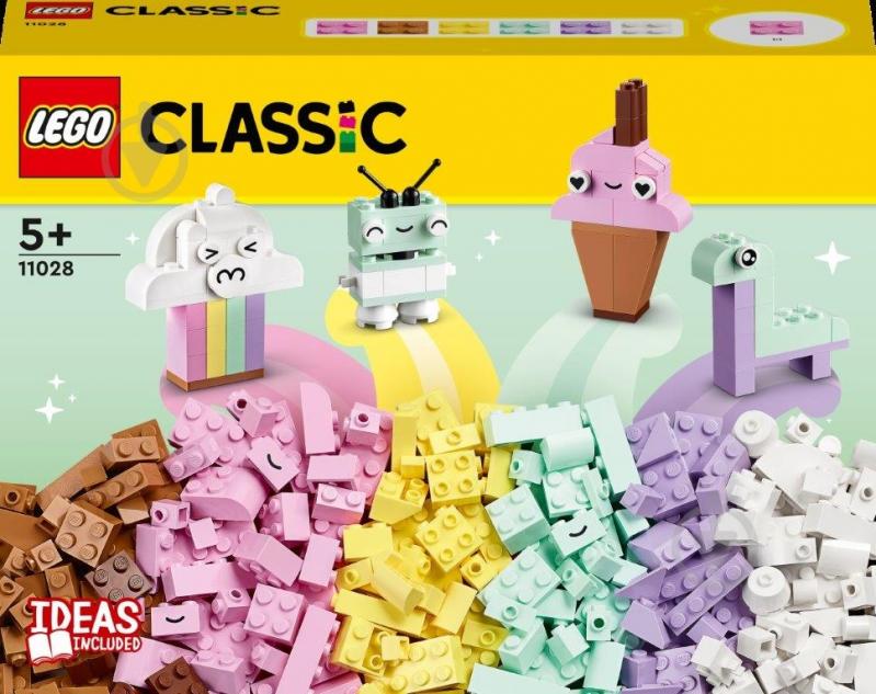 Конструктор LEGO Classic Творчі пастельні веселощі 11028 - фото 1