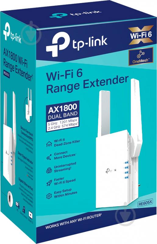 Повторювач сигналу TP-Link (RE605X) - фото 5