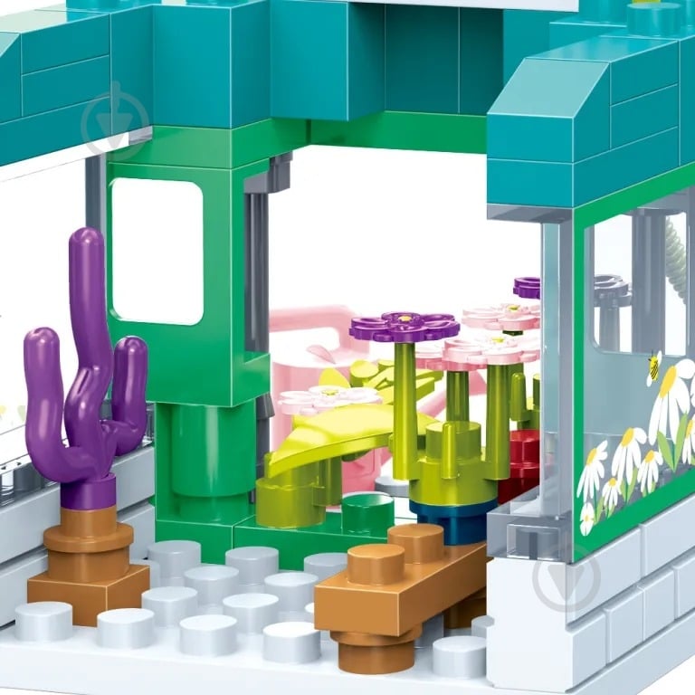 Конструктор BanBao Квіткова крамниця Mini High-Street Series ET808 - фото 6 Конструктор BanBao Квіткова крамниця Mini High-Street Series ET808 - фото 6