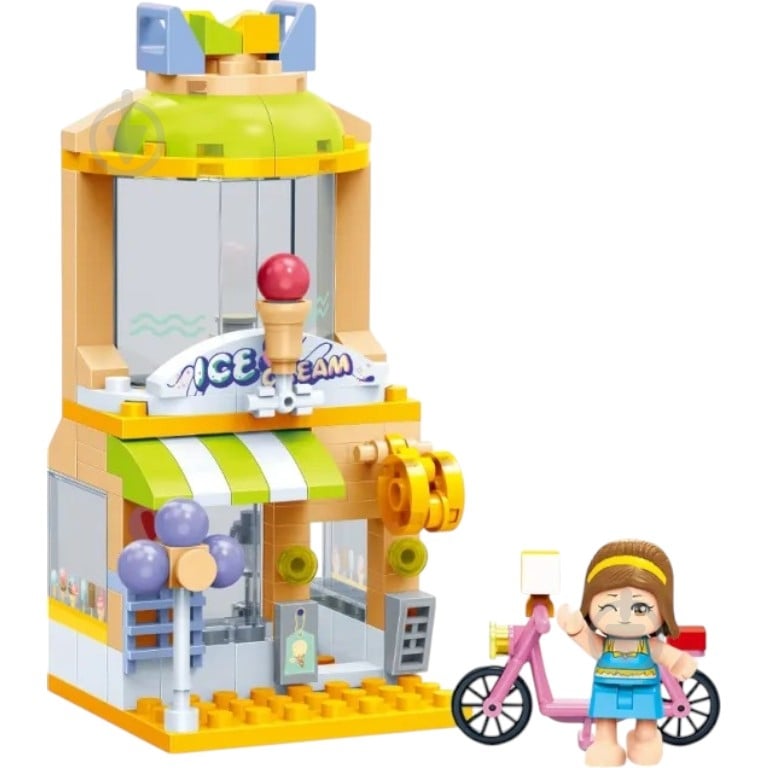 Конструктор BanBao Будинок морозива Mini High-Street Series ET807 - фото 1