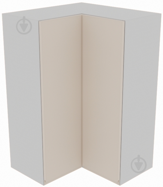 Шкаф Влада (В 60х60 прямой (920)правая) пломбир/пепельный - фото 1