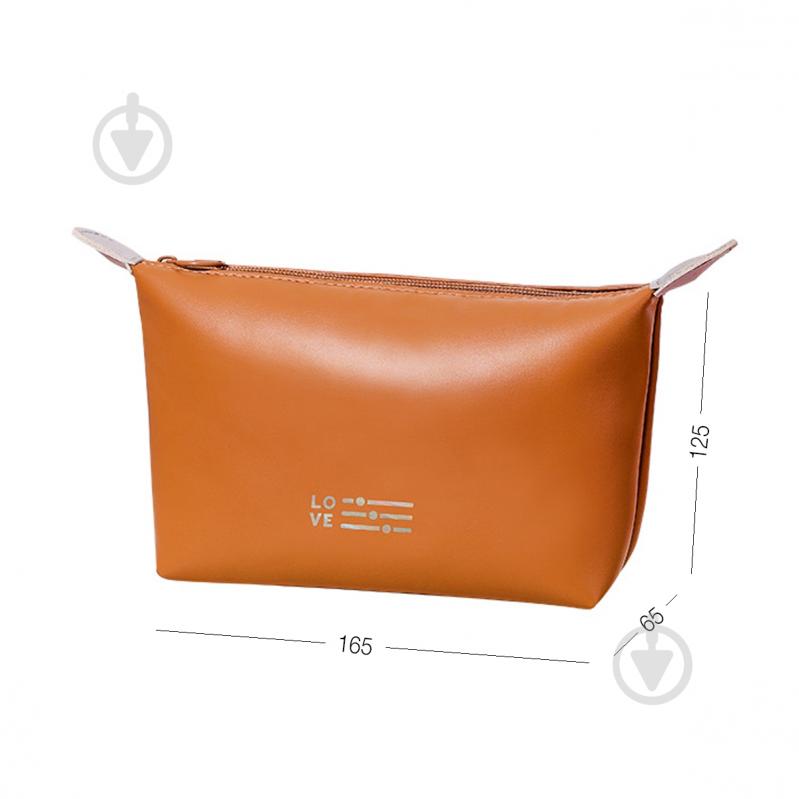 Косметичка-органайзер МВМ TH-18 BROWN - фото 2