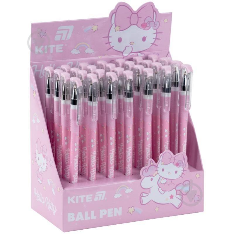 Ручка шариковая KITE Hello Kitty синяя HK26-032 - фото 2 Ручка шариковая KITE Hello Kitty синяя HK26-032 - фото 2
