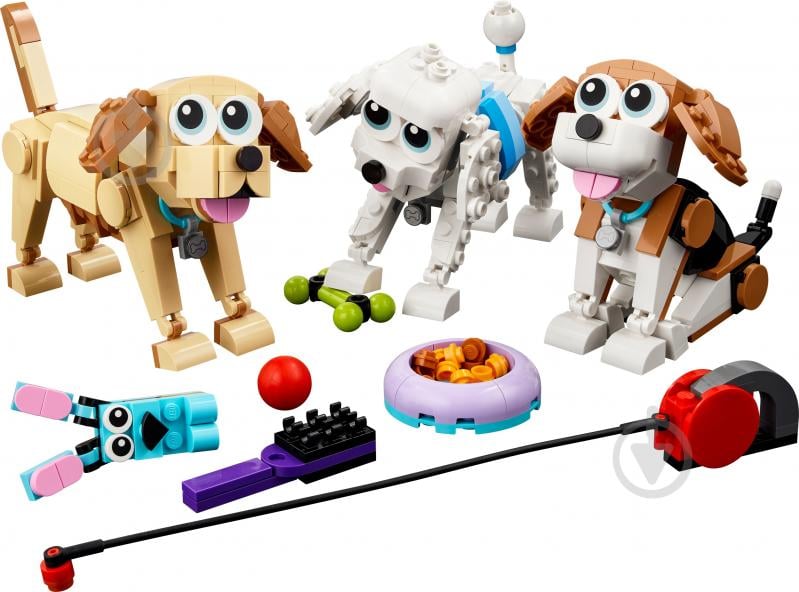Конструктор LEGO Creator Очаровательные собаки 31137 - фото 3