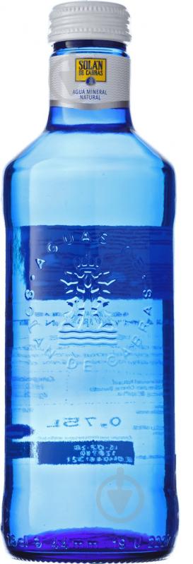 Вода Solan de Cabras минеральная природная стекло негазированная 0,75 л - фото 1