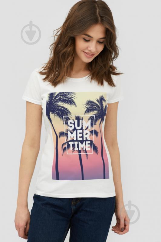 Футболка YAPPI Basic 1702159 р.L белый - фото 1 Футболка YAPPI Basic 1702159 р.L белый - фото 1