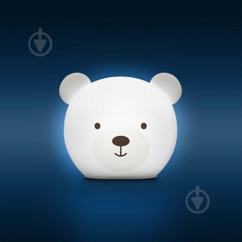 Нічник 3D Led Zazu Bear білий ZA-BOR-01 - фото 7