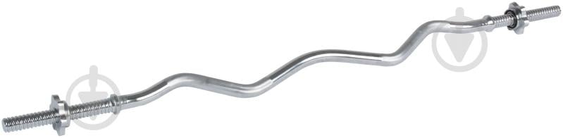 Гриф c замками InterAtletika 120 см В2-12 - фото 2